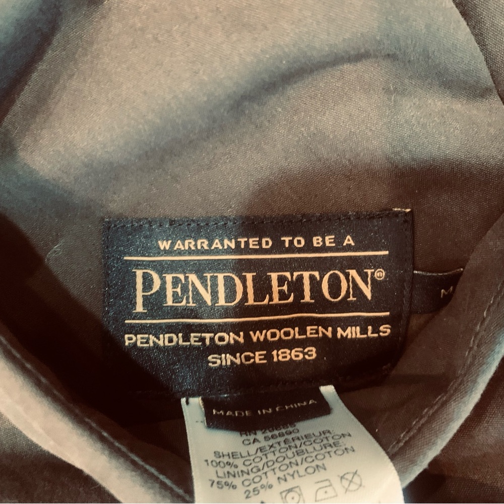Reversible Pendleton Vest MD - Picture 4 of 5